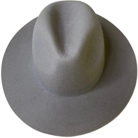 Lack Of Color Wool Hat Women’s Fedora In Stone Small 58 Cm - Picture 9 of 10